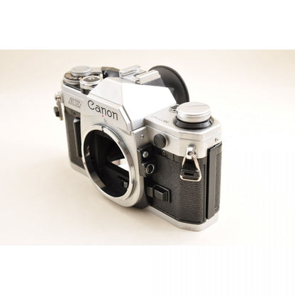 【中古】Canon AE-1 シルバー 一眼レフ 35mm フィルムカメラ キヤノン S/N:5511147