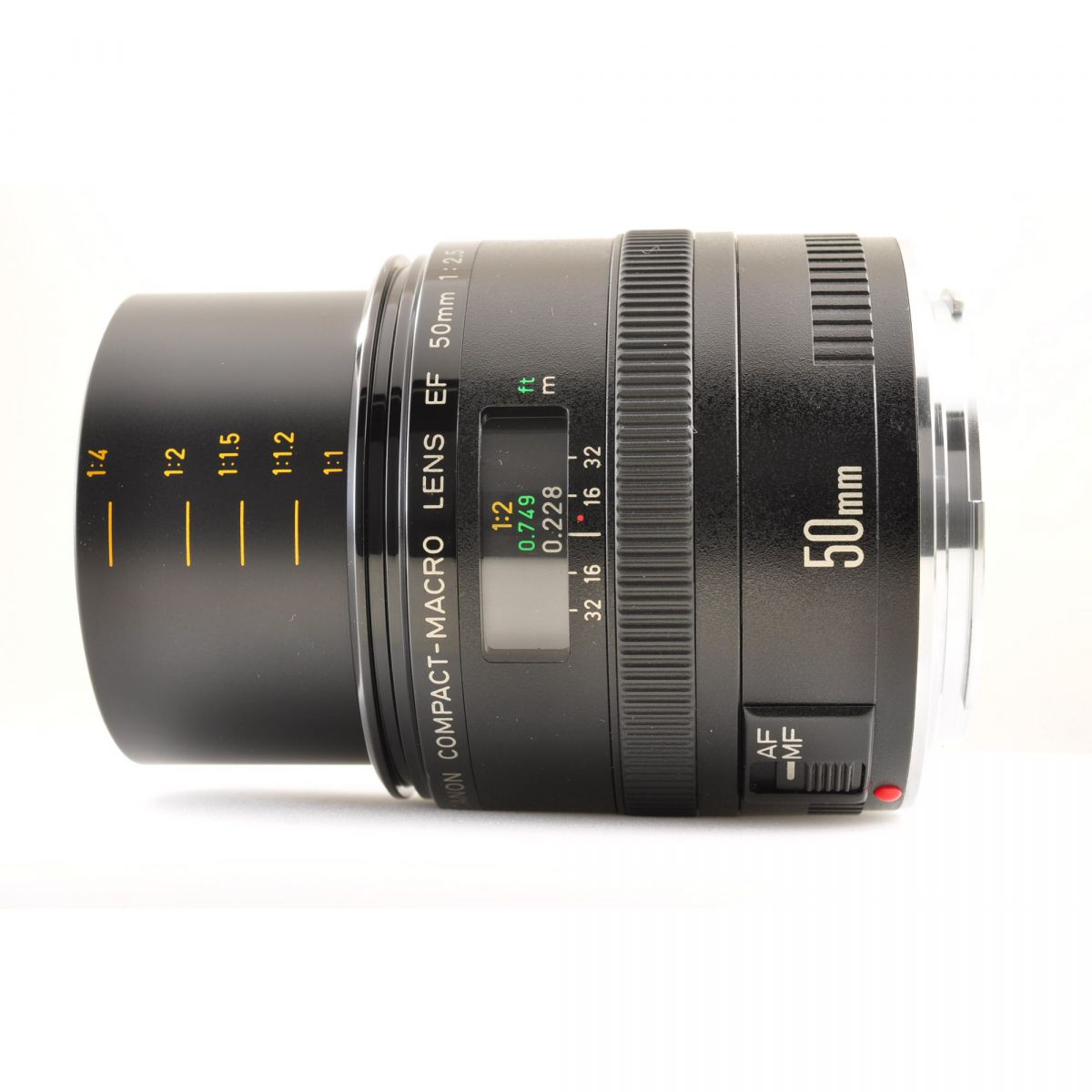 【中古】Canon EF 50mm f/2.5 Compact Macro 単焦点 カメラレンズ 交換レンズ キヤノン S/N:276858