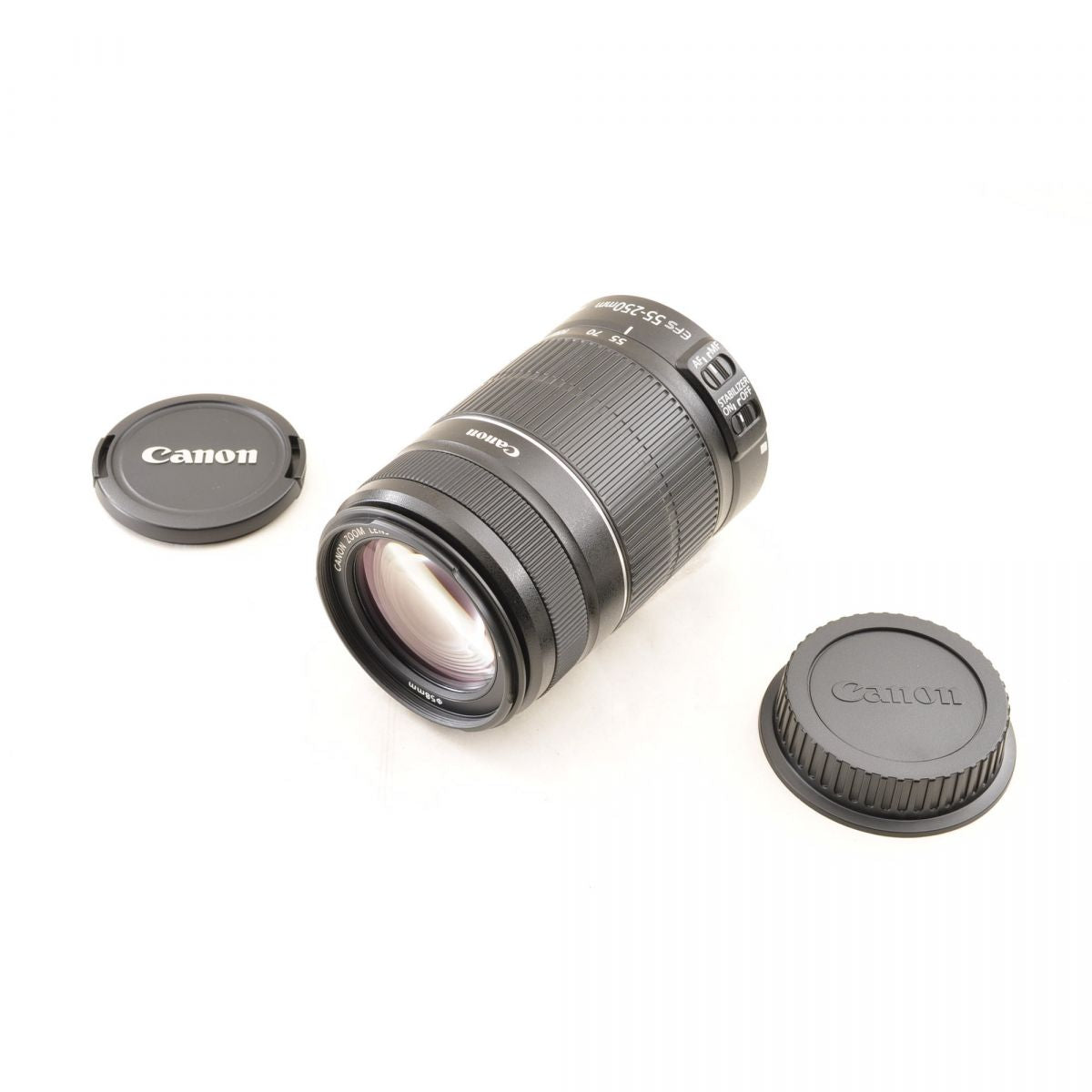 【中古】Canon EF-S 55-250mm f/4-5.6 IS II ズーム カメラレンズ 交換レンズ キヤノン S/N:8101006491