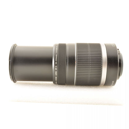 【中古】Canon EF-S 55-250mm f/4-5.6 IS 望遠 ズーム カメラレンズ 交換レンズ キヤノン S/N:7541005788