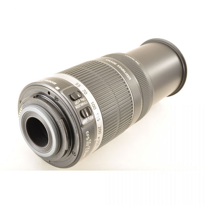 【中古】Canon EF-S 55-250mm f/4-5.6 IS 望遠 ズーム カメラレンズ 交換レンズ キヤノン S/N:7541005788