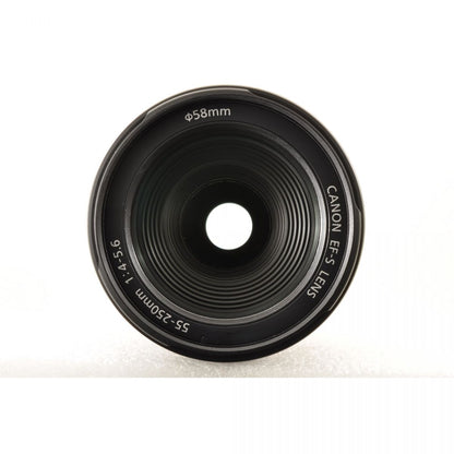 【中古】Canon EF-S 55-250mm f/4-5.6 IS 望遠 ズーム カメラレンズ 交換レンズ キヤノン S/N:7541005788