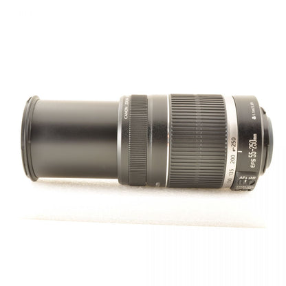 【中古】Canon EF-S 55-250mm f/4-5.6 IS 望遠 ズーム カメラレンズ 交換レンズ キヤノン S/N:7541005788