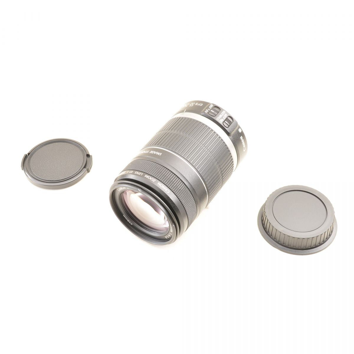 【中古】Canon EF-S 55-250mm f/4-5.6 IS ズーム カメラレンズ 交換レンズ キヤノン S/N:7851003932