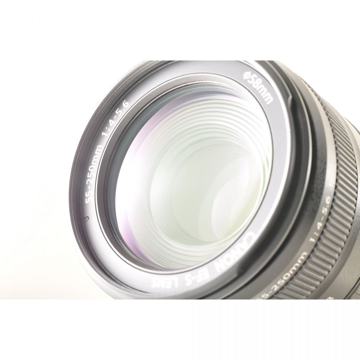 【中古】Canon EF-S 55-250mm f/4-5.6 IS 望遠 ズーム カメラレンズ 交換レンズ キヤノン S/N:7541005788