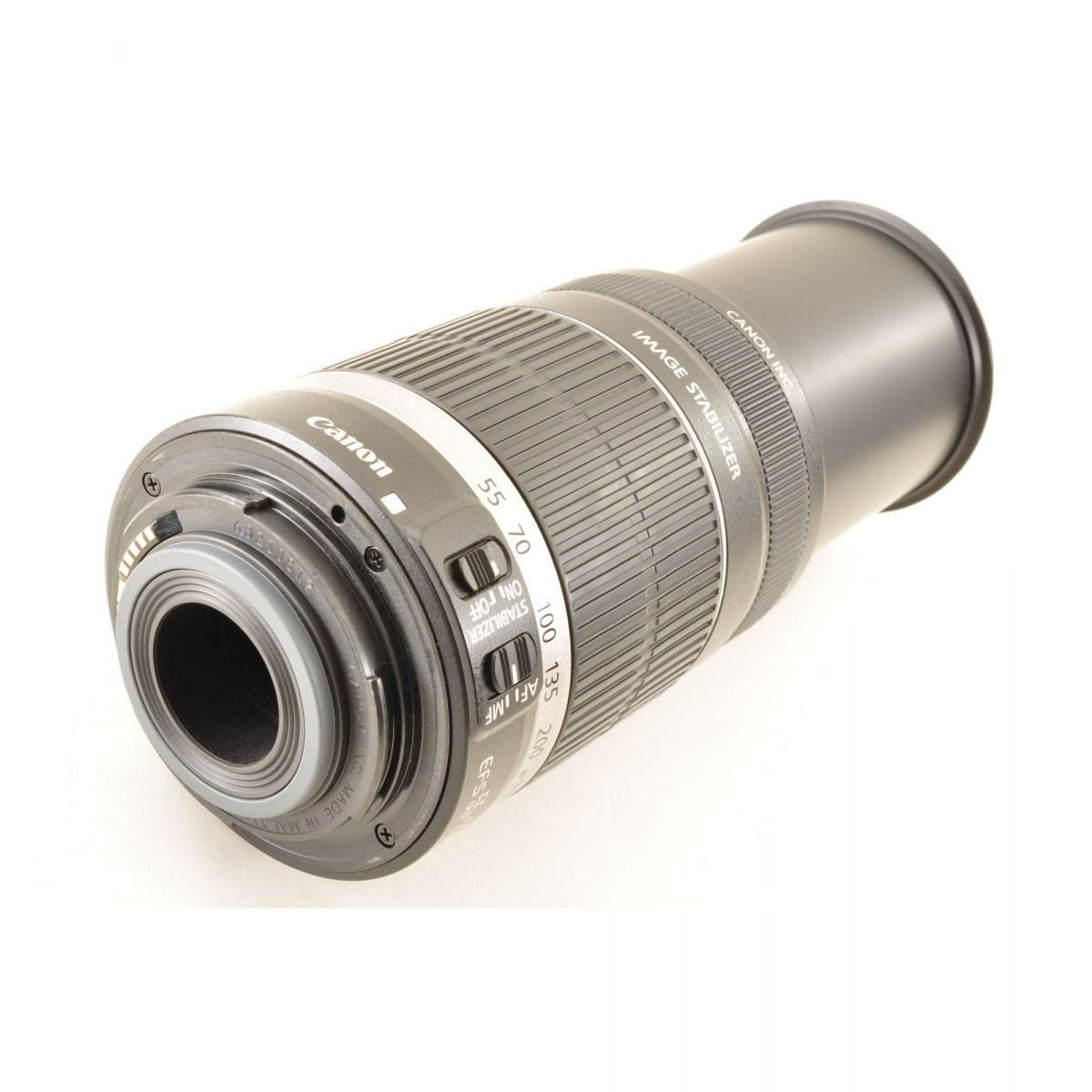 【中古】Canon EF-S 55-250mm f/4-5.6 IS ズーム カメラレンズ 交換レンズ キヤノン S/N:68230812