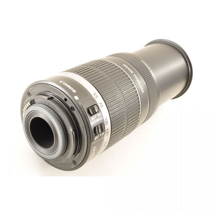 【中古】Canon EF-S 55-250mm f/4-5.6 IS ズーム カメラレンズ 交換レンズ キヤノン S/N:68230812