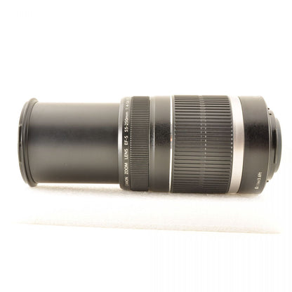 【中古】Canon EF-S 55-250mm f/4-5.6 IS ズーム カメラレンズ 交換レンズ キヤノン S/N:68230812