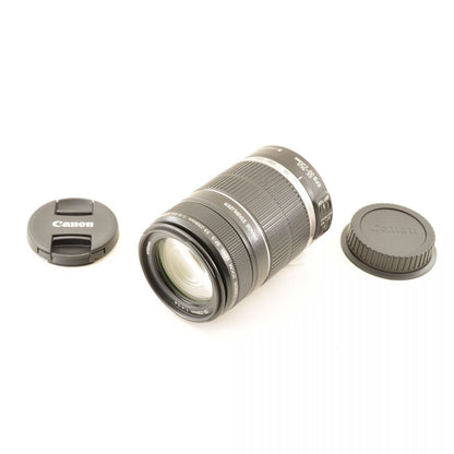 【中古】Canon EF-S 55-250mm f/4-5.6 IS ズーム カメラレンズ 交換レンズ キヤノン S/N:68230812