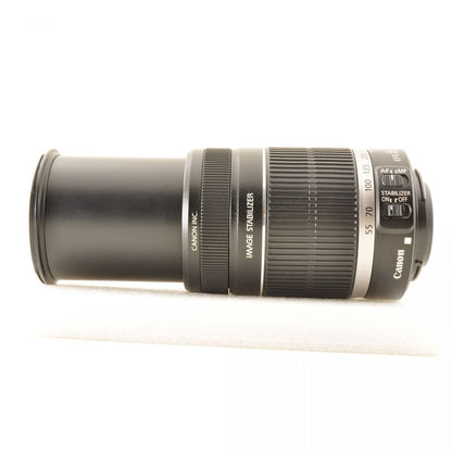 【中古】Canon EF-S 55-250mm f/4-5.6 IS ズーム カメラレンズ 交換レンズ キヤノン S/N:68230812