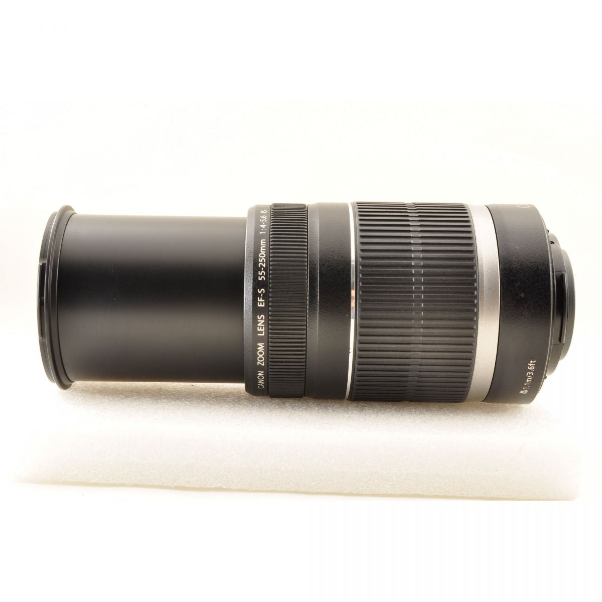 【中古】Canon EF-S 55-250mm f/4-5.6 IS ズーム カメラレンズ 交換レンズ キヤノン S/N:56535670