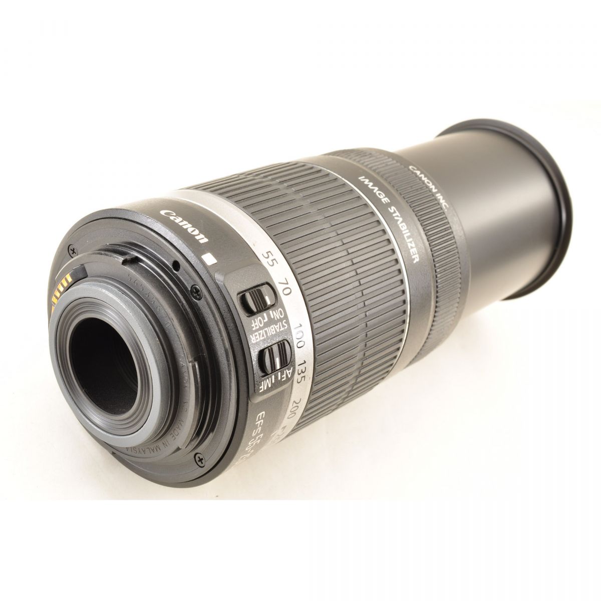 【中古】Canon EF-S 55-250mm f/4-5.6 IS ズーム カメラレンズ 交換レンズ キヤノン S/N:56535670
