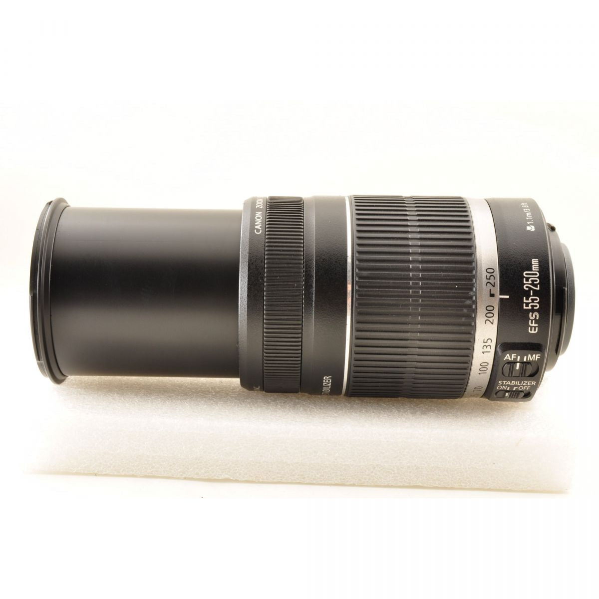 【中古】Canon EF-S 55-250mm f/4-5.6 IS ズーム カメラレンズ 交換レンズ キヤノン S/N:56535670