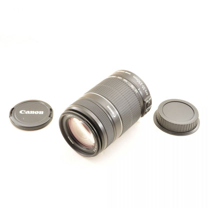 【中古】Canon EF-S 55-250mm f/4-5.6 IS II ズーム カメラレンズ 交換レンズ キヤノン S/N:8711008440