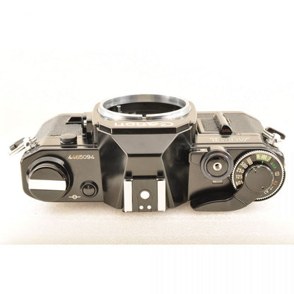 【中古】Canon AE-1 ブラック 一眼レフ フィルムカメラ キヤノン S/N:4465094