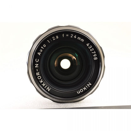 【中古】Nikon Nikkor-NC Auto 24mm F2.8 単焦点 カメラレンズ 交換レンズ ニコン S/N:432798