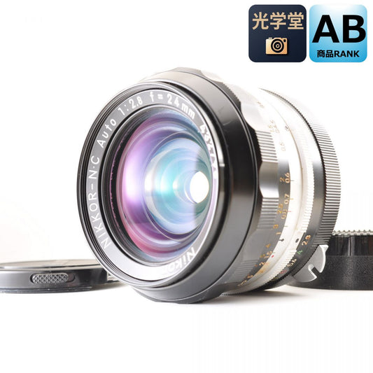 【中古】Nikon Nikkor-NC Auto 24mm F2.8 単焦点 カメラレンズ 交換レンズ ニコン S/N:432798