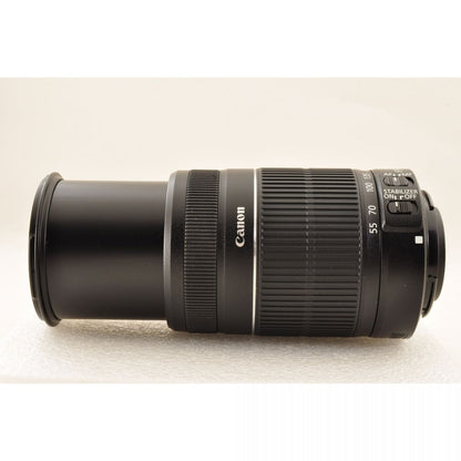 【中古】Canon EF-S 55-250mm F4-5.6 IS II ズーム カメラレンズ 交換レンズ キヤノン S/N:2032029674
