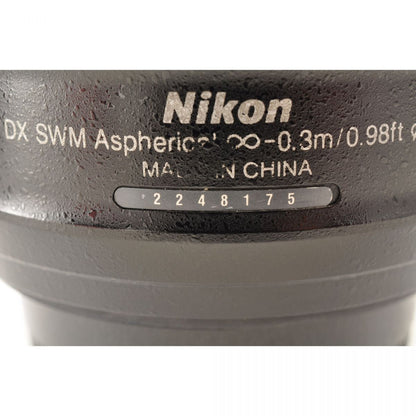 【中古】Nikon AF-S DX 35mm F1.8G 単焦点 カメラレンズ 交換レンズ ニコン S/N:2248175