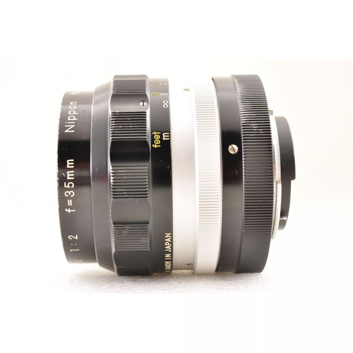【中古】Nikon NIKKOR-O Auto 35mm f/2 非Ai 広角 単焦点レンズ ニコン S/N: 743078