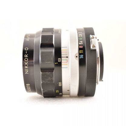 【中古】Nikon NIKKOR-O Auto 35mm f/2 非Ai 広角 単焦点レンズ ニコン S/N: 743078