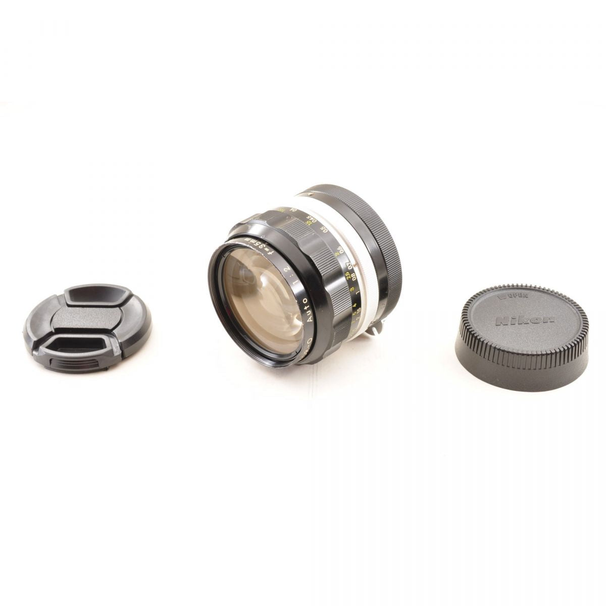 【中古】Nikon NIKKOR-O Auto 35mm f/2 非Ai 広角 単焦点レンズ ニコン S/N: 743078