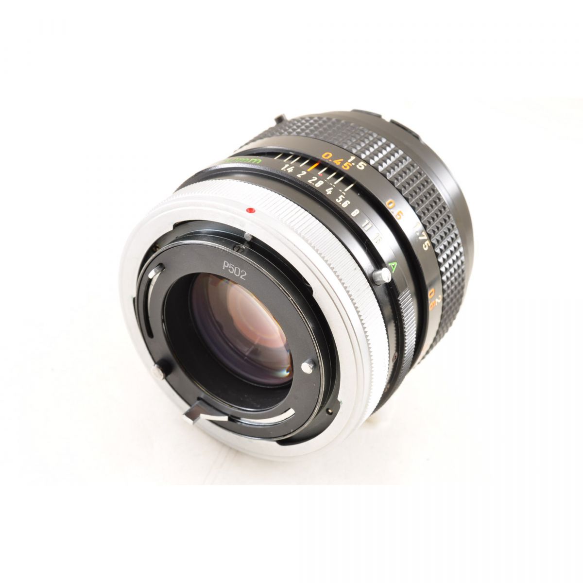 【中古】Canon FD 50mm f/1.4 S.S.C. 標準 単焦点レンズ キャノン S/N: 669093