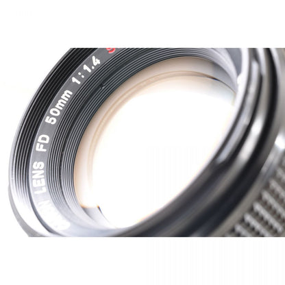 【中古】Canon FD 50mm f/1.4 S.S.C. 標準 単焦点レンズ キャノン S/N: 669093