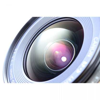 【中古】Canon EF-S 10-22mm f/3.5-4.5 USM 超広角 ズームレンズ 元箱付 キャノン S/N: 35405160