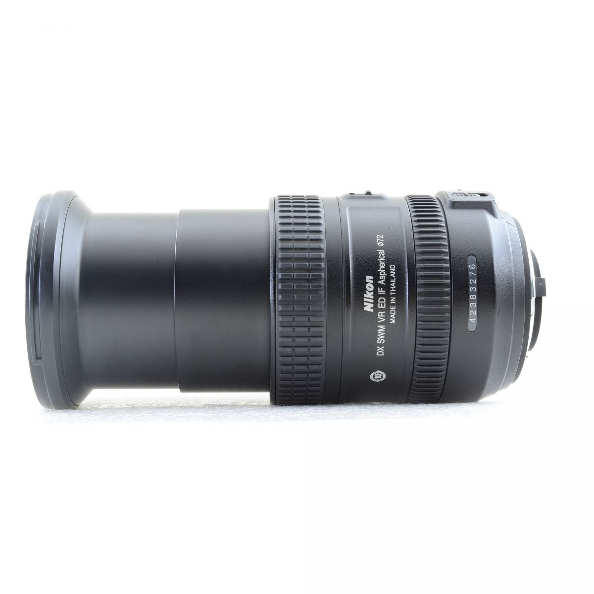 【中古】Nikon AF-S DX NIKKOR 18-200mm f/3.5-5.6G ED VR II 望遠ズームレンズ フード付 ニコン S/N: 42383276