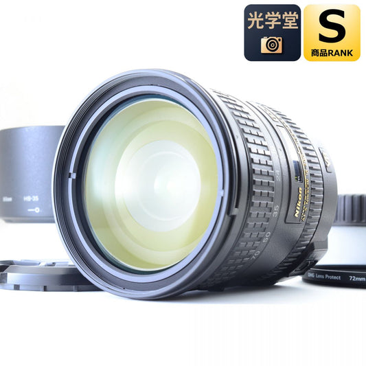 【中古】Nikon AF-S DX NIKKOR 18-200mm f/3.5-5.6G ED VR II 望遠ズームレンズ フード付 ニコン S/N: 42383276
