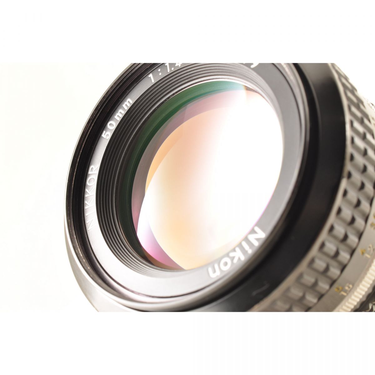 【中古】Nikon Ai NIKKOR 50mm F1.4 単焦点 カメラレンズ 交換レンズ ニコン S/N:4402479