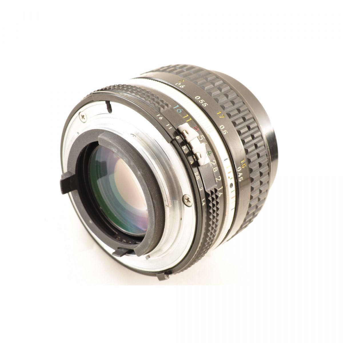【中古】Nikon Ai NIKKOR 50mm F1.4 単焦点 カメラレンズ 交換レンズ ニコン S/N:4402479