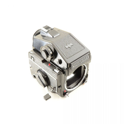 【中古】Mamiya M645 1000S 中判カメラ + CdSプリズムAEファインダー + SEKOR C 45mm f/2.8 単焦点レンズ マミヤ S/N: L26397