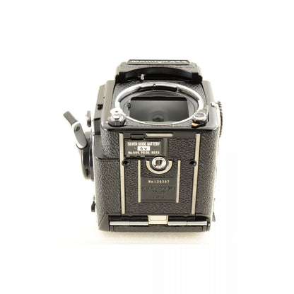 【中古】Mamiya M645 1000S 中判カメラ + CdSプリズムAEファインダー + SEKOR C 45mm f/2.8 単焦点レンズ マミヤ S/N: L26397