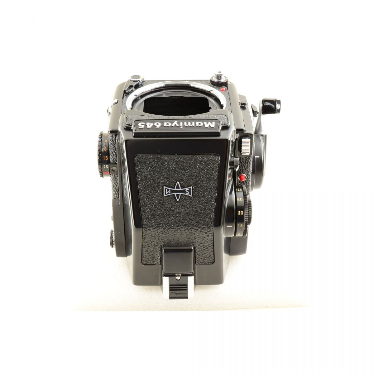 【中古】Mamiya M645 1000S 中判カメラ + CdSプリズムAEファインダー + SEKOR C 45mm f/2.8 単焦点レンズ マミヤ S/N: L26397