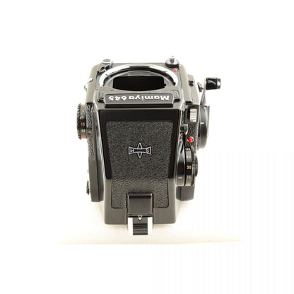 【中古】Mamiya M645 1000S 中判カメラ + CdSプリズムAEファインダー + SEKOR C 45mm f/2.8 単焦点レンズ マミヤ S/N: L26397
