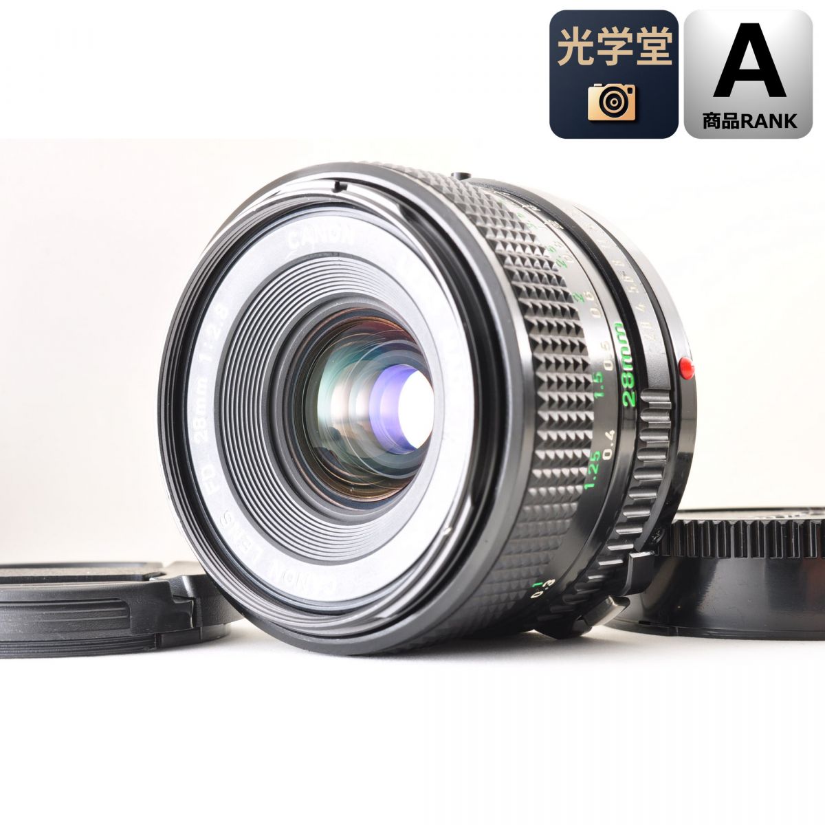 【中古】Canon New FD 28mm f/2.8 広角 単焦点レンズ キャノン S/N: 19867