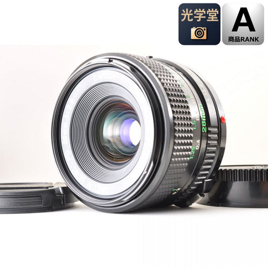 【中古】Canon New FD 28mm f/2.8 広角 単焦点レンズ キャノン S/N: 19867