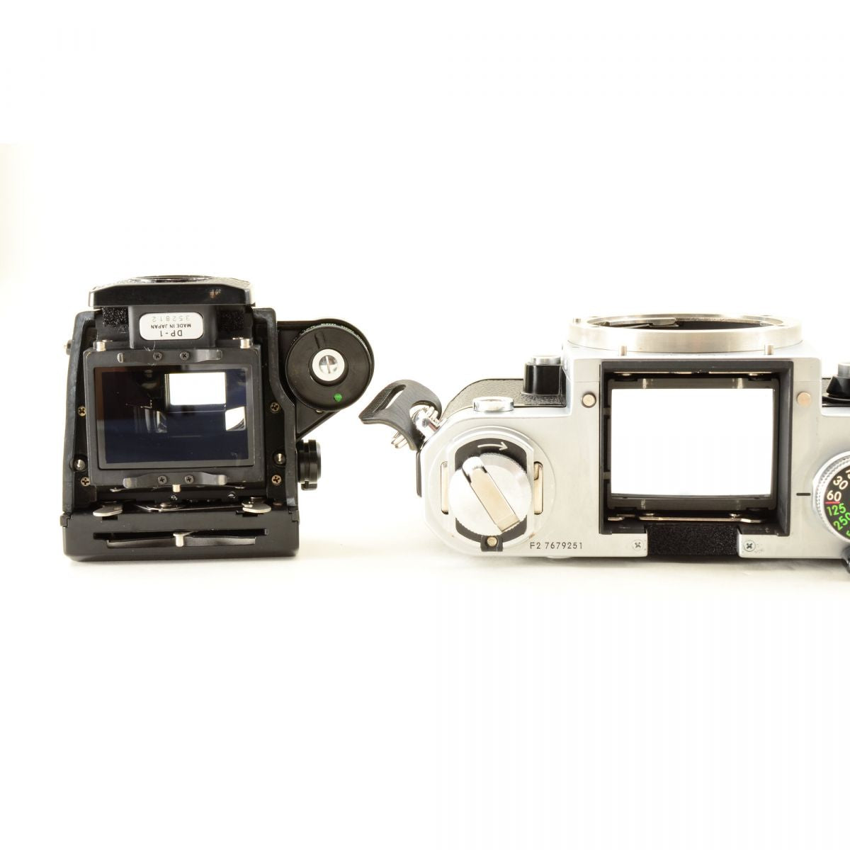 【中古】Nikon F2 フォトミック シルバー DP-1 一眼レフ フィルムカメラ + New Nikkor 50mm f/1.4 非Ai 標準 単焦点レンズ ニコン S/N: 7679251