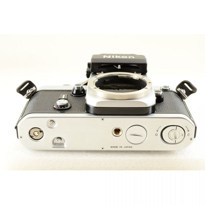 【中古】Nikon F2 フォトミック シルバー DP-1 一眼レフ フィルムカメラ + New Nikkor 50mm f/1.4 非Ai 標準 単焦点レンズ ニコン S/N: 7679251