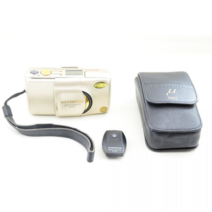 【中古】Olympus mju Zoom 105 Deluxe コンパクト フィルムカメラ オリンパス S/N:5818075