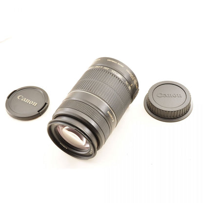 【中古】Canon EF-S 55-250mm f/4-5.6 IS II ズーム カメラレンズ 交換レンズ キヤノン S/N:0111201992