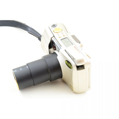 【中古】Olympus mju Zoom 105 Deluxe コンパクト フィルムカメラ オリンパス S/N:5818075