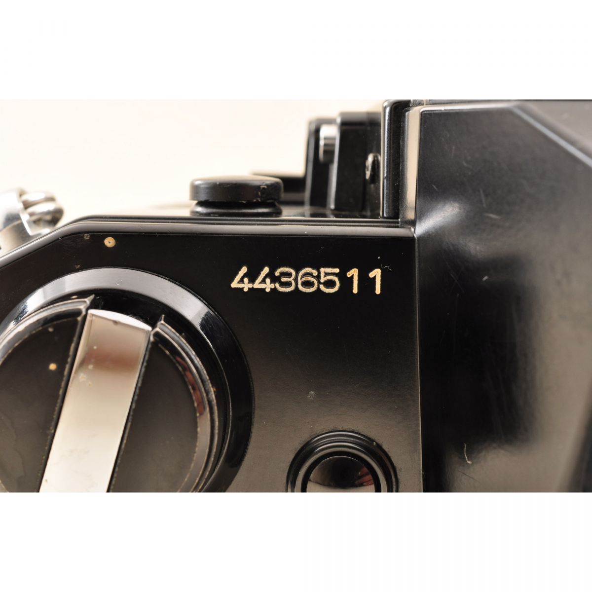 【中古】Canon AE-1 ブラック 一眼レフ 35mm フィルムカメラ キヤノン S/N:4436511