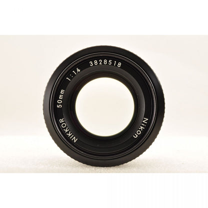 【中古】Nikon Ai Nikkor 50mm f/1.4 単焦点 カメラレンズ 交換レンズ ニコン S/N:3828518
