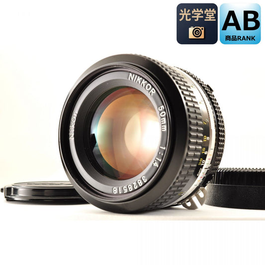 【中古】Nikon Ai Nikkor 50mm f/1.4 単焦点 カメラレンズ 交換レンズ ニコン S/N:3828518