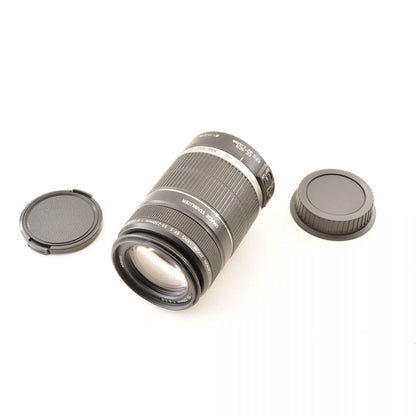 【中古】Canon EF-S 55-250mm f/4-5.6 IS ズーム カメラレンズ 交換レンズ キヤノン S/N:53443231