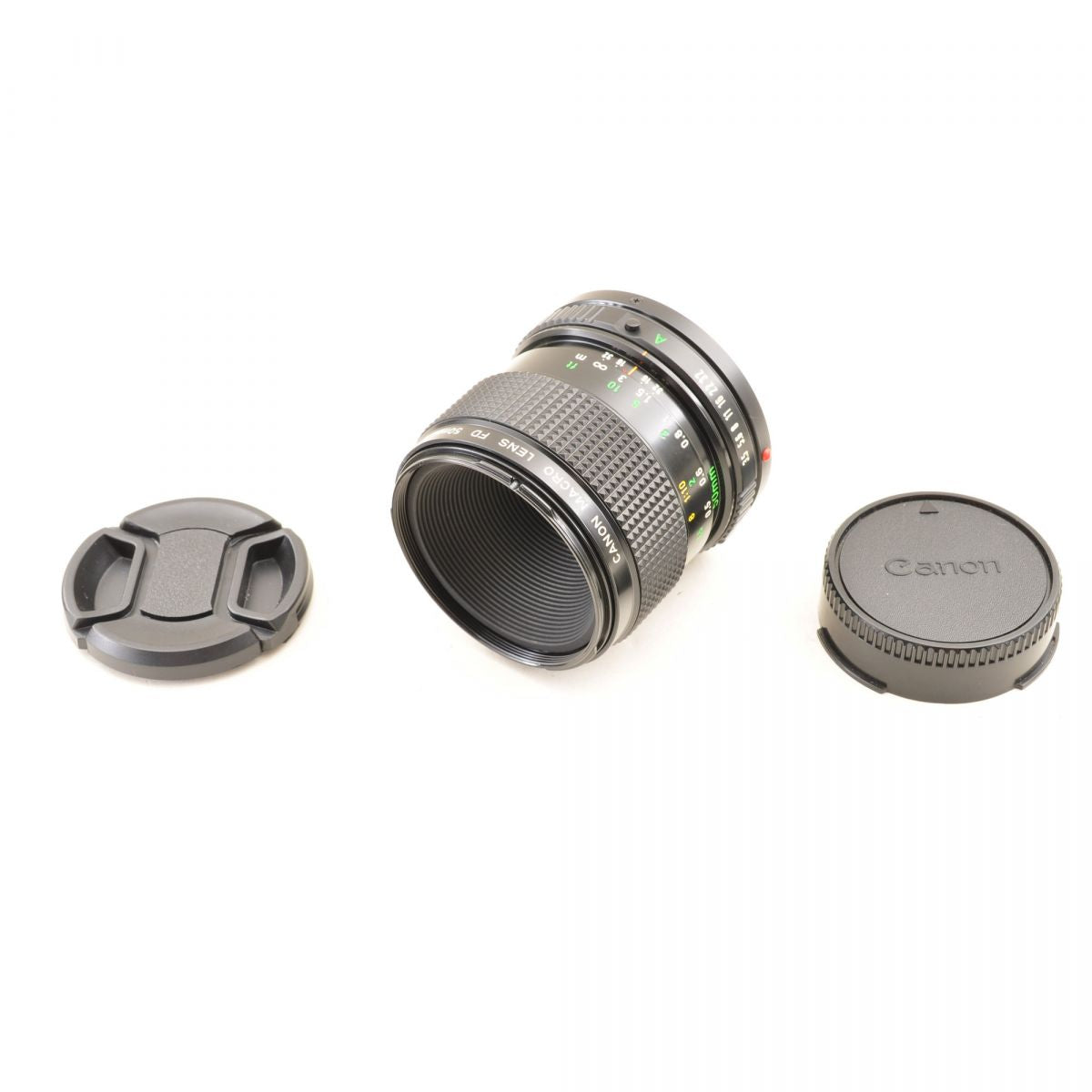 【中古】Canon New FD 50mm f/3.5 Macro 単焦点 カメラレンズ 交換レンズ マクロ キヤノン S/N:130453