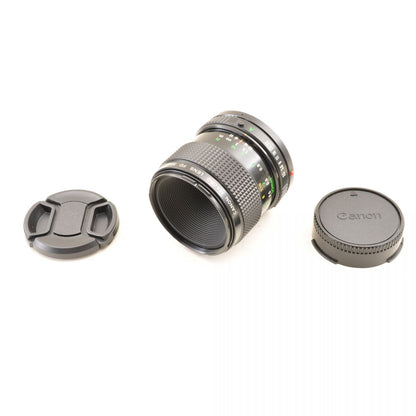 【中古】Canon New FD 50mm f/3.5 Macro 単焦点 カメラレンズ 交換レンズ マクロ キヤノン S/N:130453
